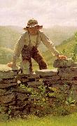 John George Brown The Berry Boy painting